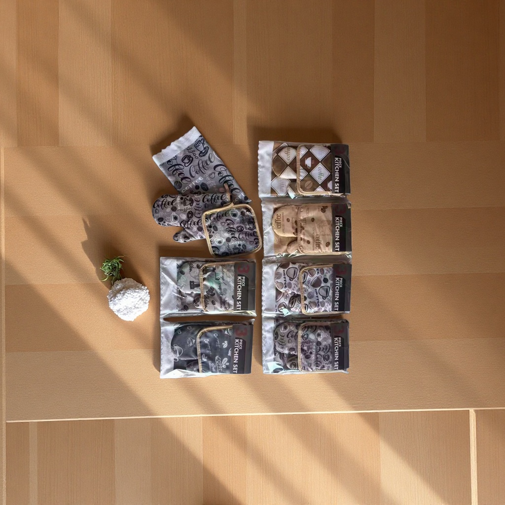 微波炉手套+垫子+毛巾产品图