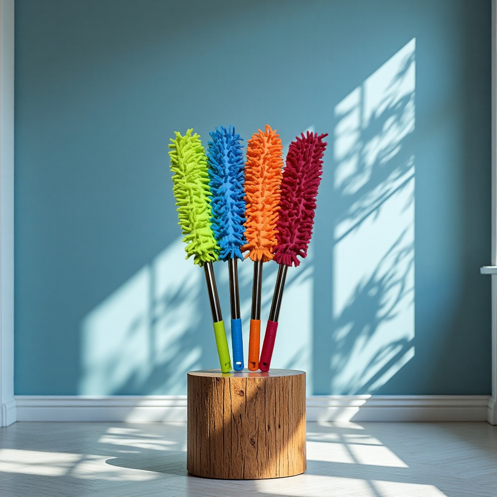 除尘掸、桌面扫实物图