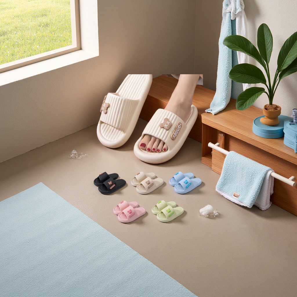 hugo Shoe Polish, anti-slip and soft home slippers from Tuozhijia Chenier details Picture