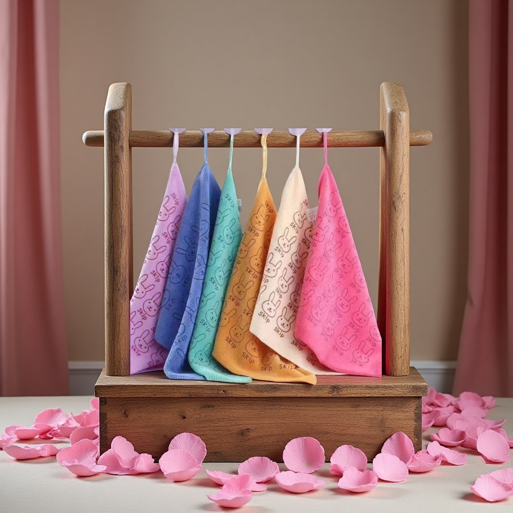 兔子卡通毛巾加厚吸水柔软家用浴室毛巾