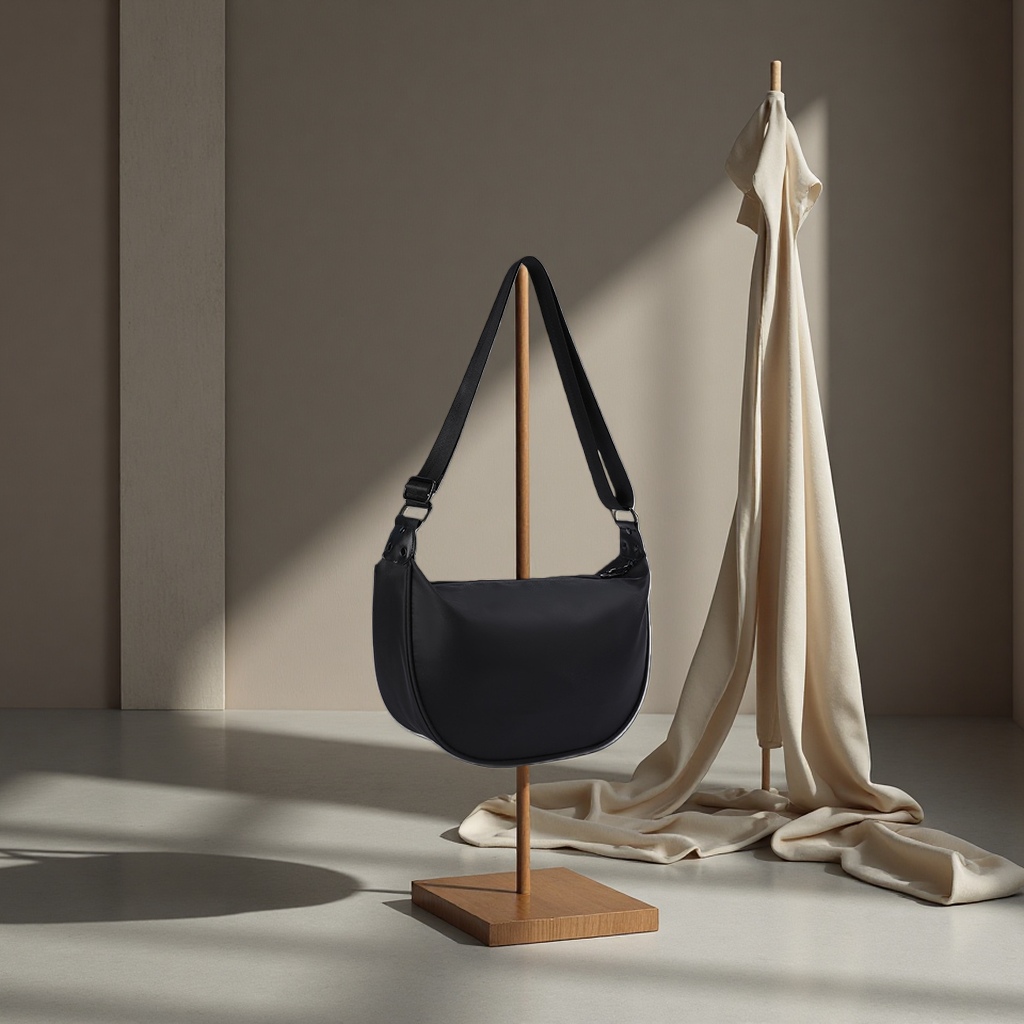 女士黑色斜挎包