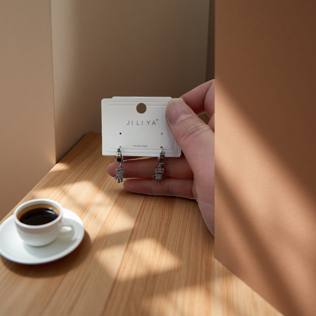 耳扣耳坠女式时尚简约金属耳饰小清新日常佩戴饰品
