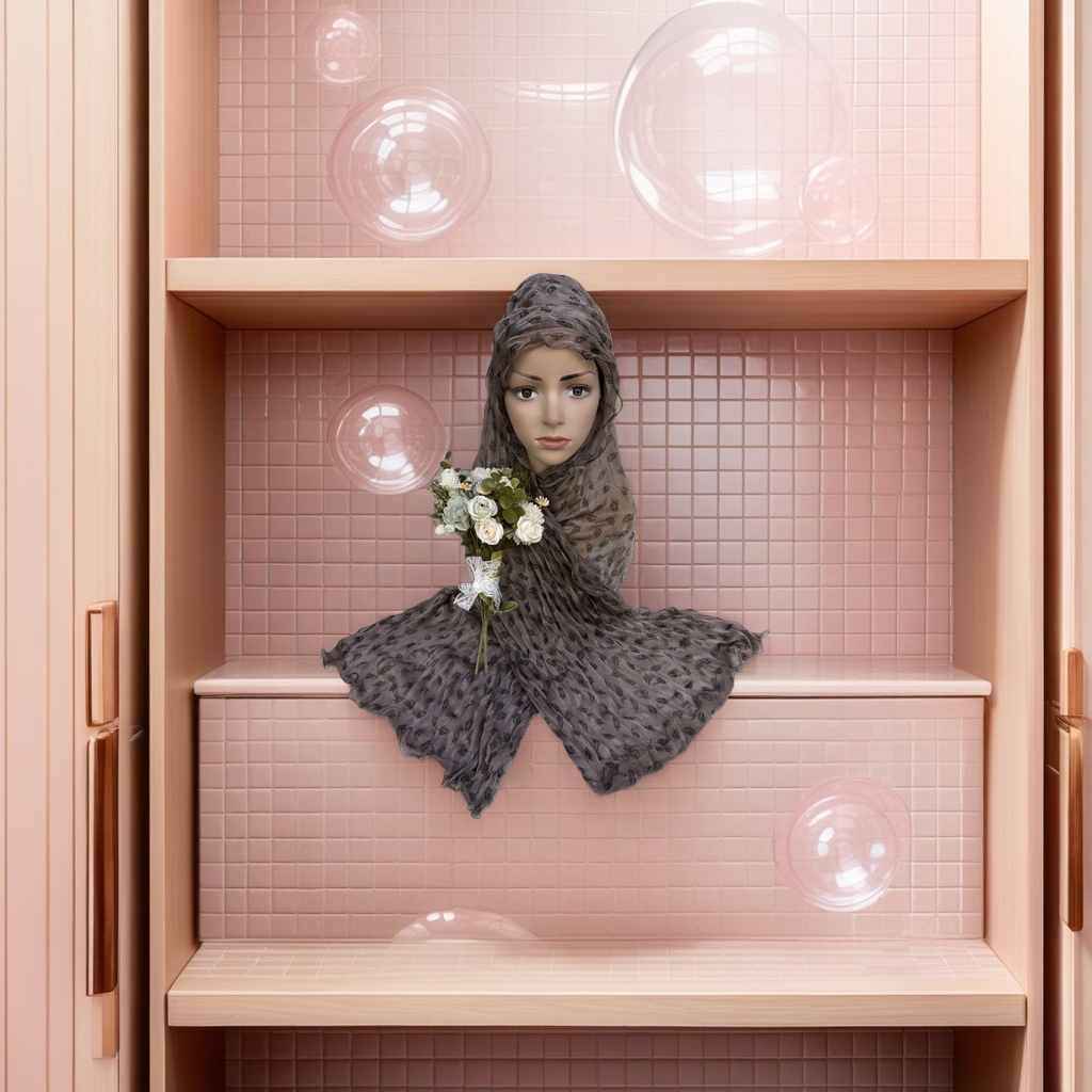 羊绒围巾女加厚保暖秋冬时尚百搭长款围巾产品图