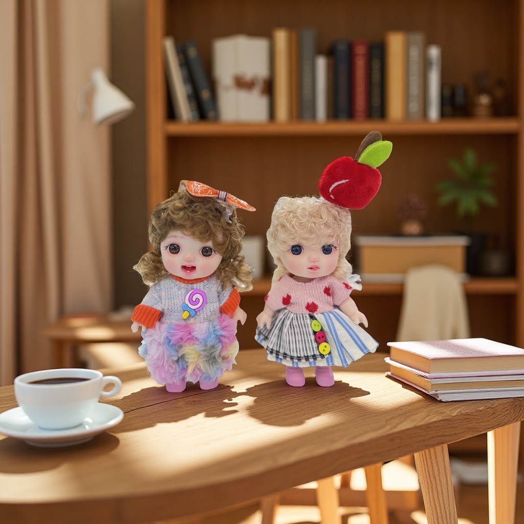 لعبة أطفال قابلة للارتداء والإزالة مقاس 6 بوصات بمفاصل متحركة