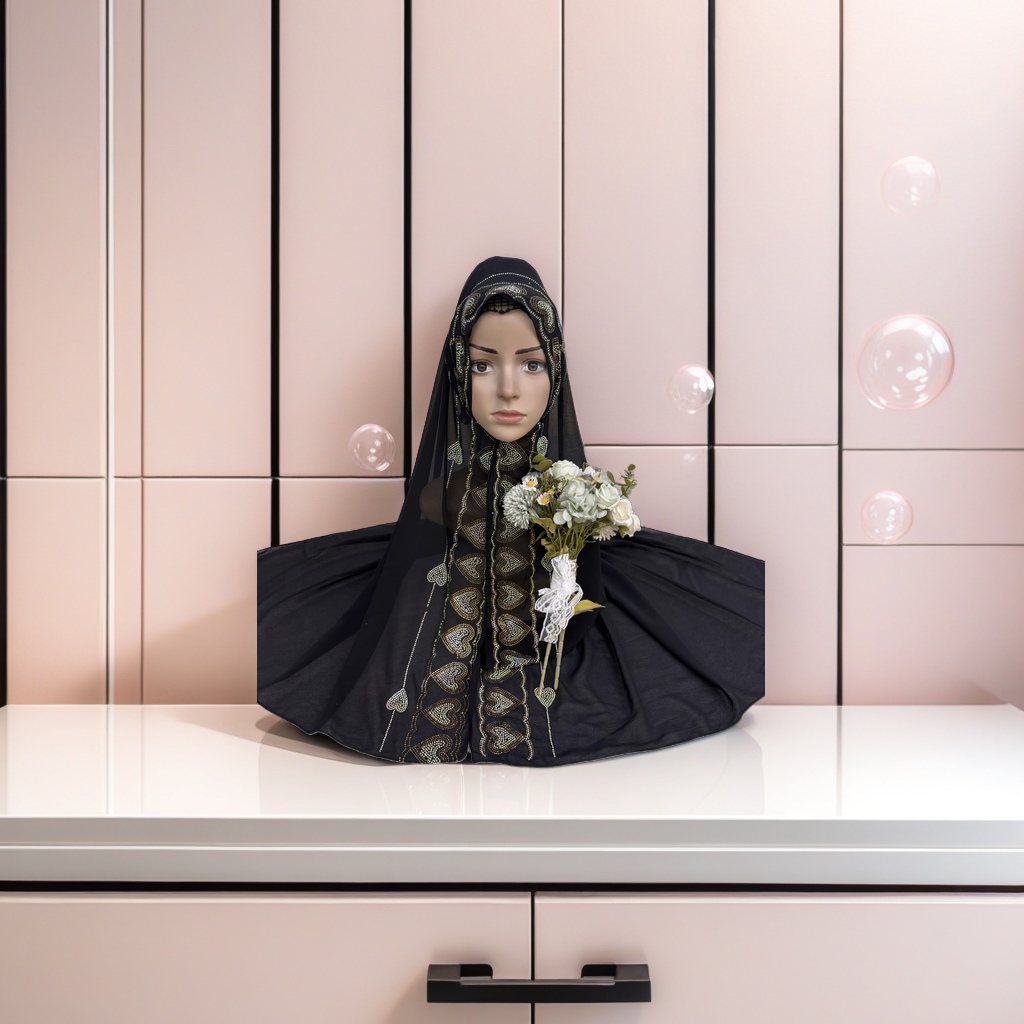 儿童围巾实物图