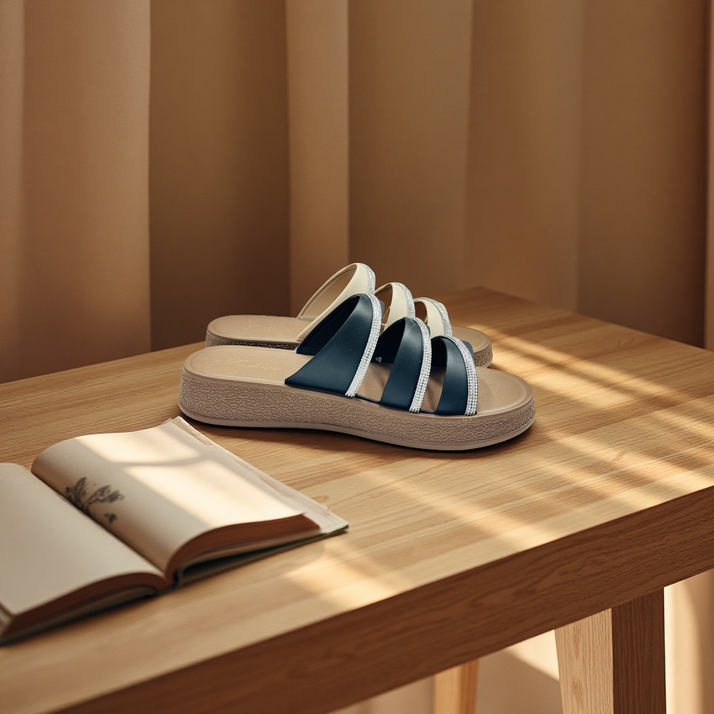 Mujeres verano transpirable cómodo sandalias casual moda slippers antideslizantes details Picture