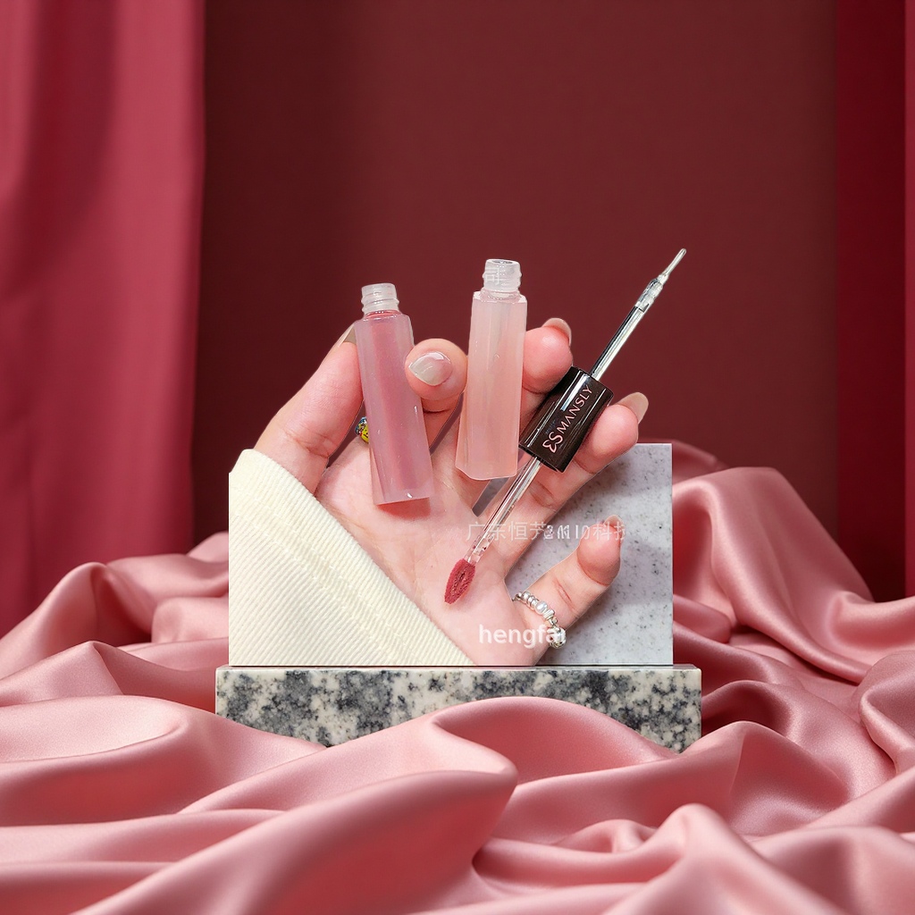 Mansili Cross-border Milk Mist Lip, raincoat liquid Lip Gloss, natural skin whitening and non-fading lipstick details Picture