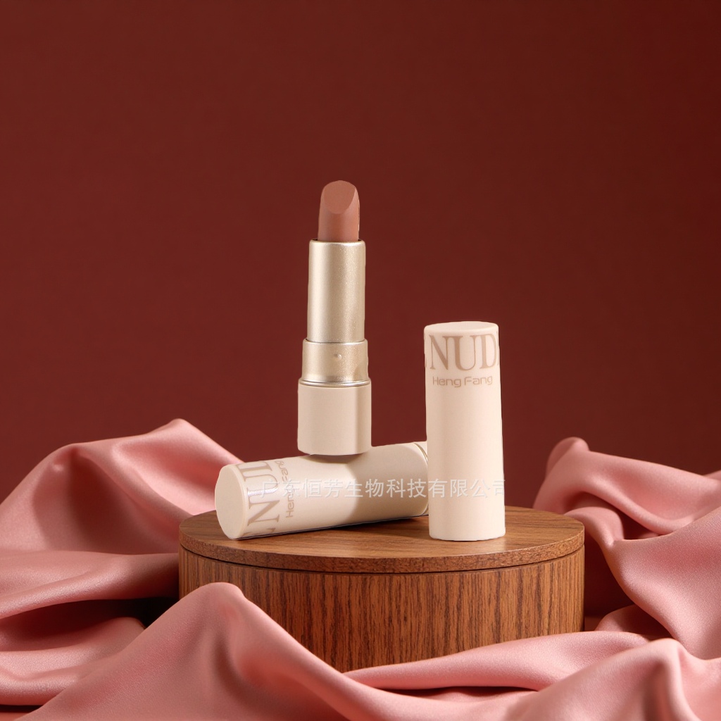 Hengfang Light Mist Velvet Lipstick Matte soft Mist Nude color series is easy to apply, long-lasting and does not dry out lip gloss wholesale