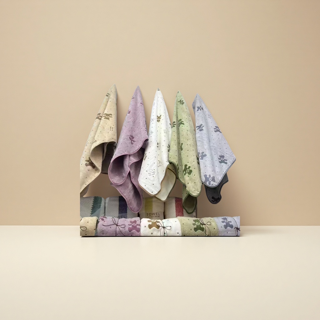 Coral fleece thickened large bath towel, soft, absorbent and warm, new winter household towel Item Picture