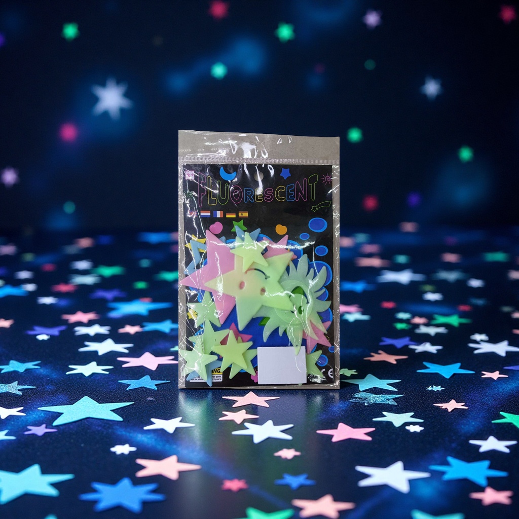 夜光贴，想怎么贴就怎么贴晚上会亮