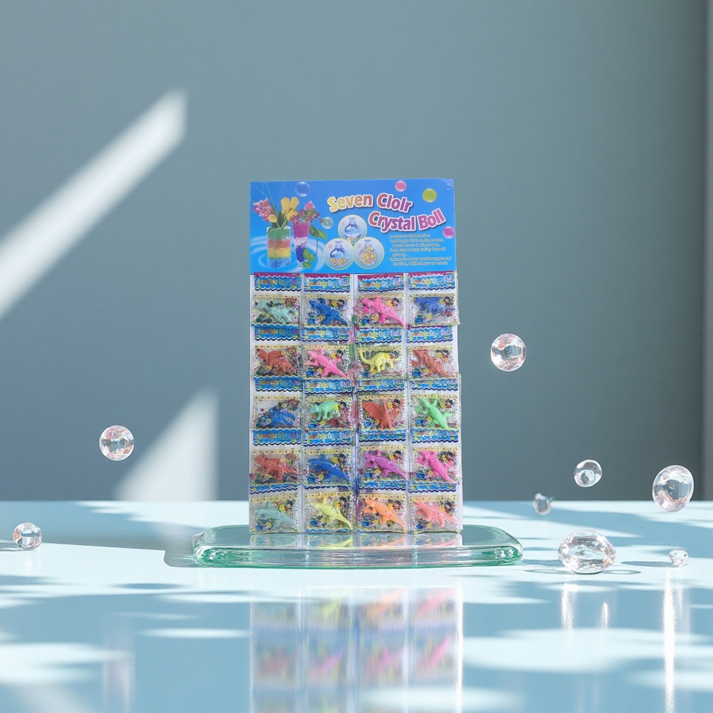 泡大珠放水里会大的，越泡越大白底实物图