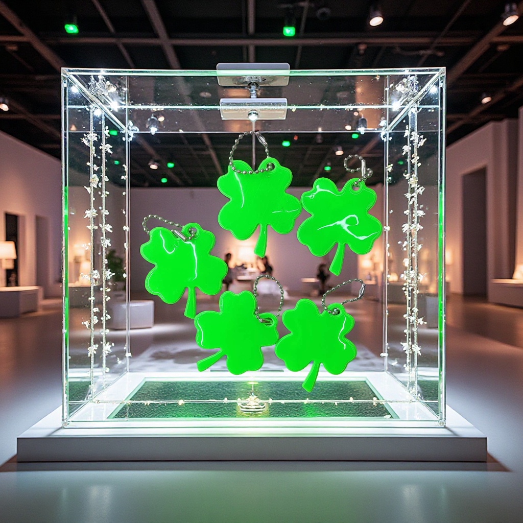 反光夜光挂件可来样订做夜间发光装饰品