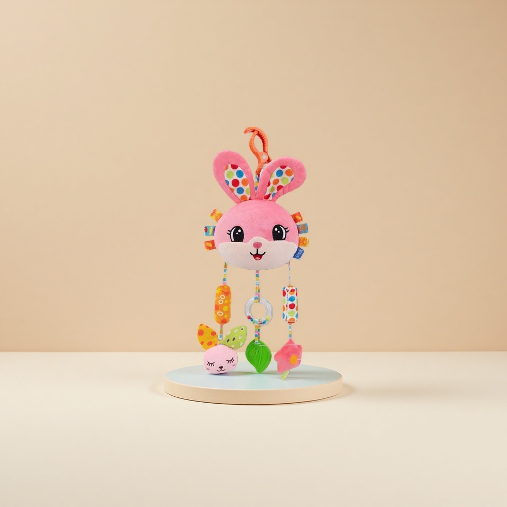 Baby toys, plush comfort, bedside bells, rattle bells, car safety seats, car hanging decorations, wind chimes Item Picture