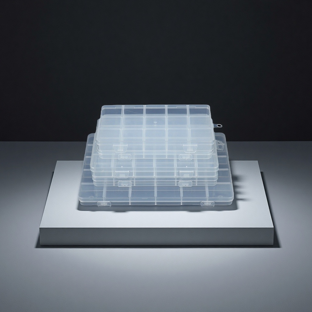 收纳盒/收纳/旋转收纳/吧唧/内衣收纳盒白底实物图