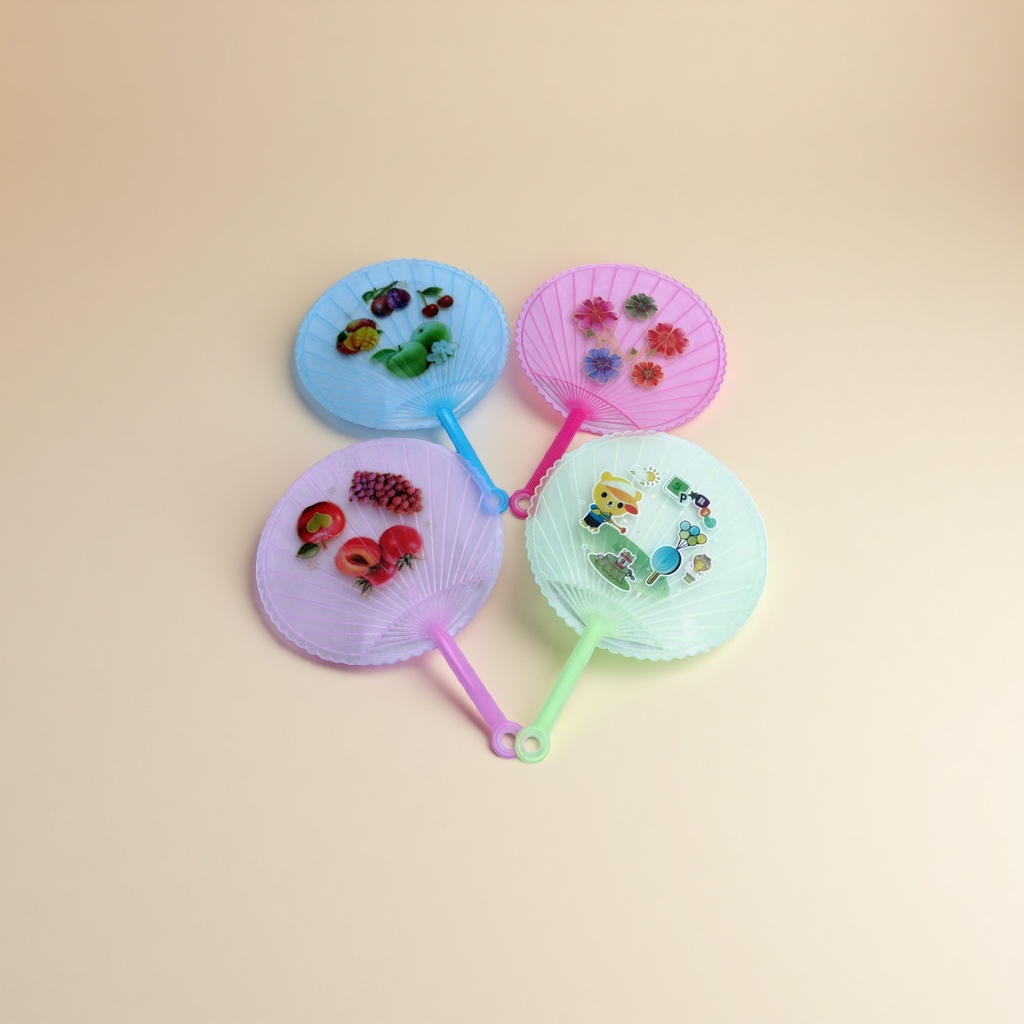 塑料扇子细节图