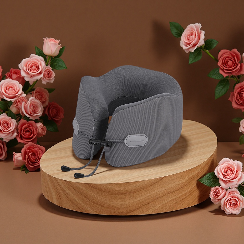 The U-shaped pillow protects the neck, is comfortable and breathable, and features an ergonomic design. It helps with sleep, office work and leisure details Picture