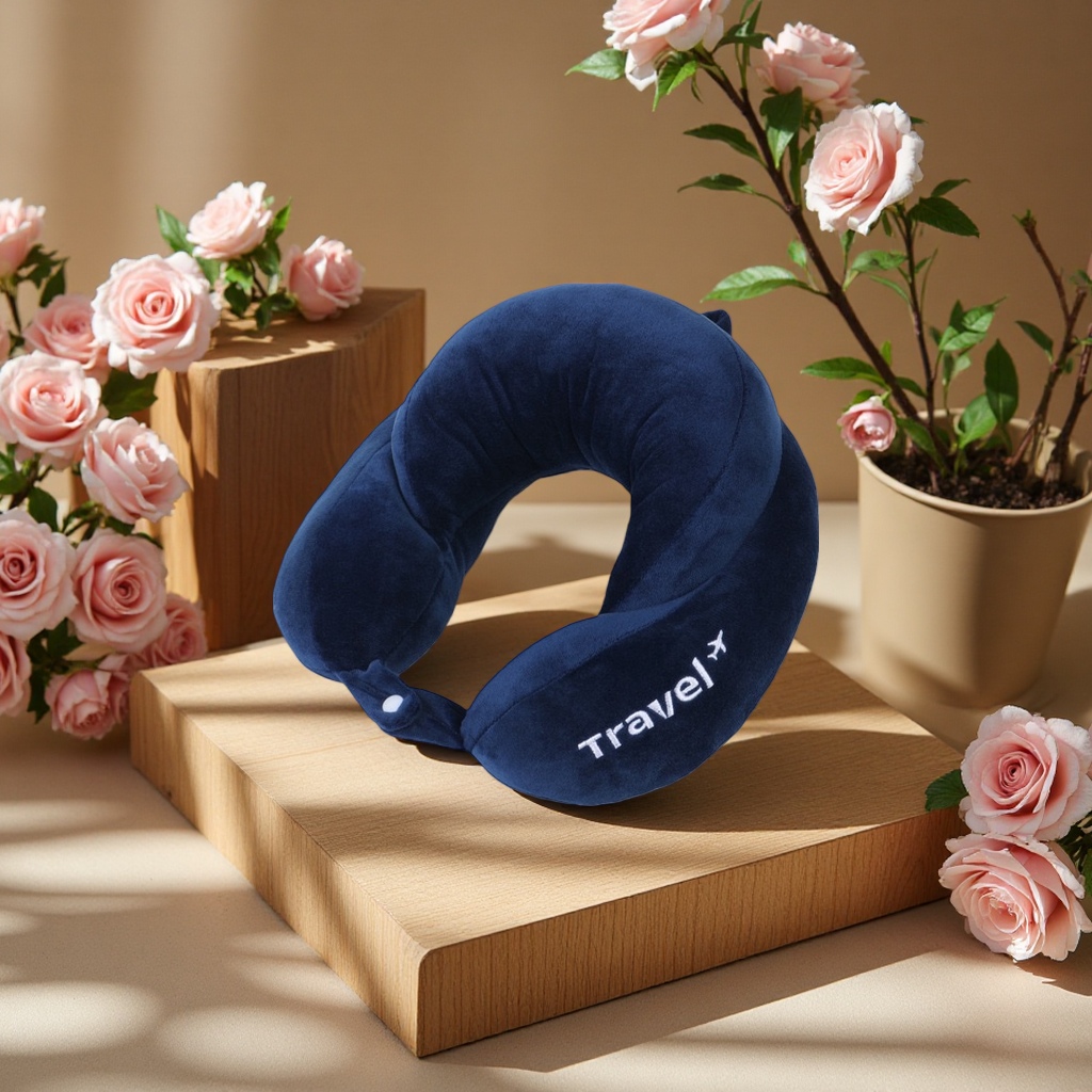 U-shaped pillow for neck protection, office nap, student dormitory, comfortable, breathable and antibacterial U-shaped pillow Item Picture