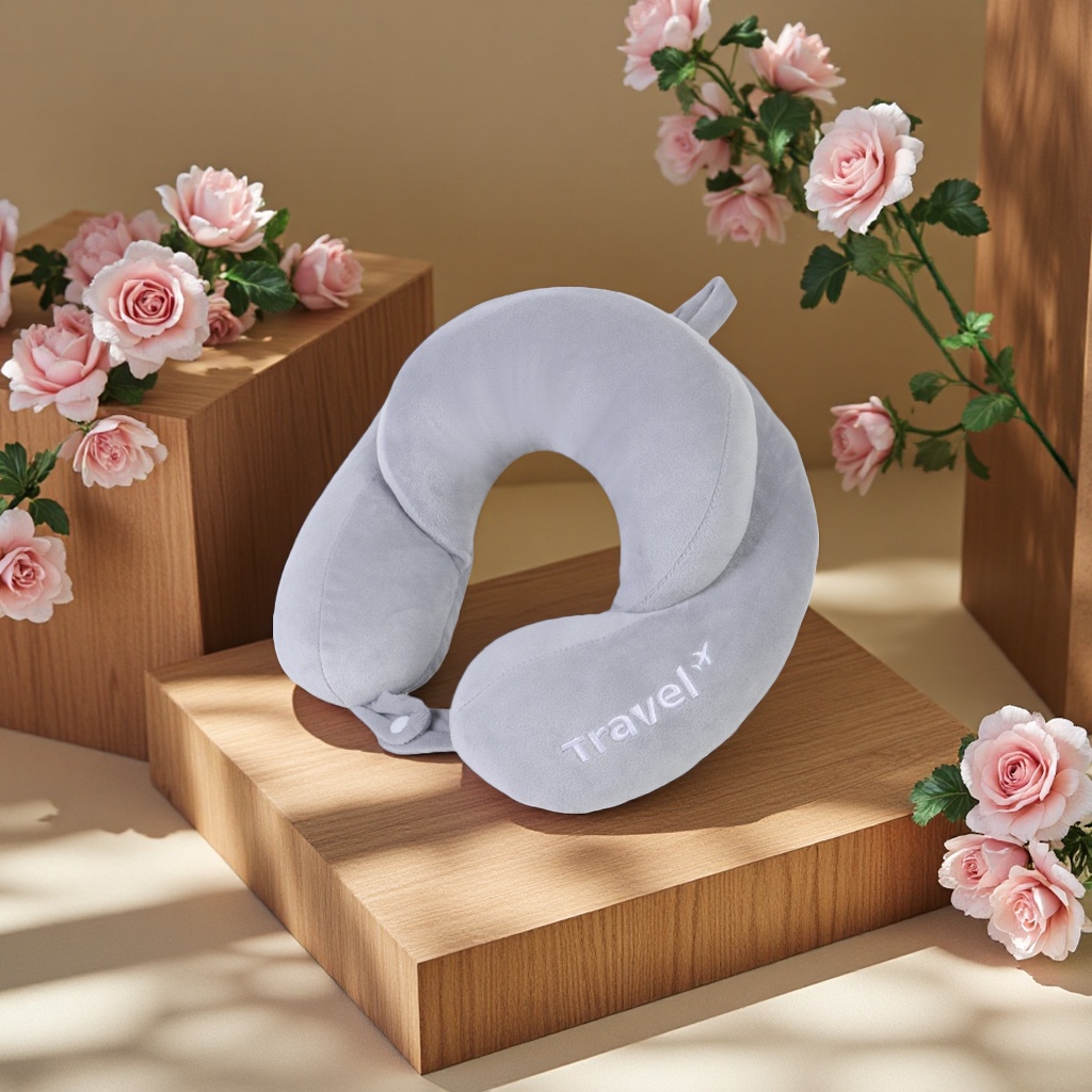 U-shaped pillow for neck protection, office nap, student dormitory, comfortable, breathable and antibacterial U-shaped pillow Specification image