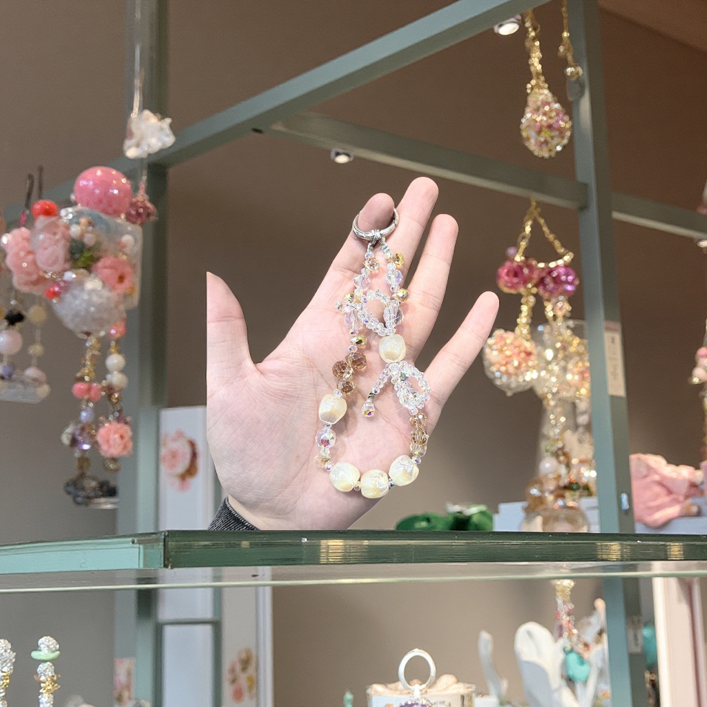 手链/红绳/手链女/水晶手串/沙金细节图