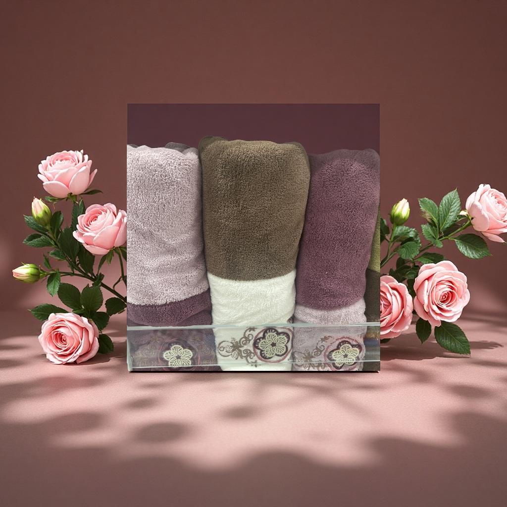 The coral fleece decal large bath towel is soft, absorbent and warm, suitable for home use Specification image