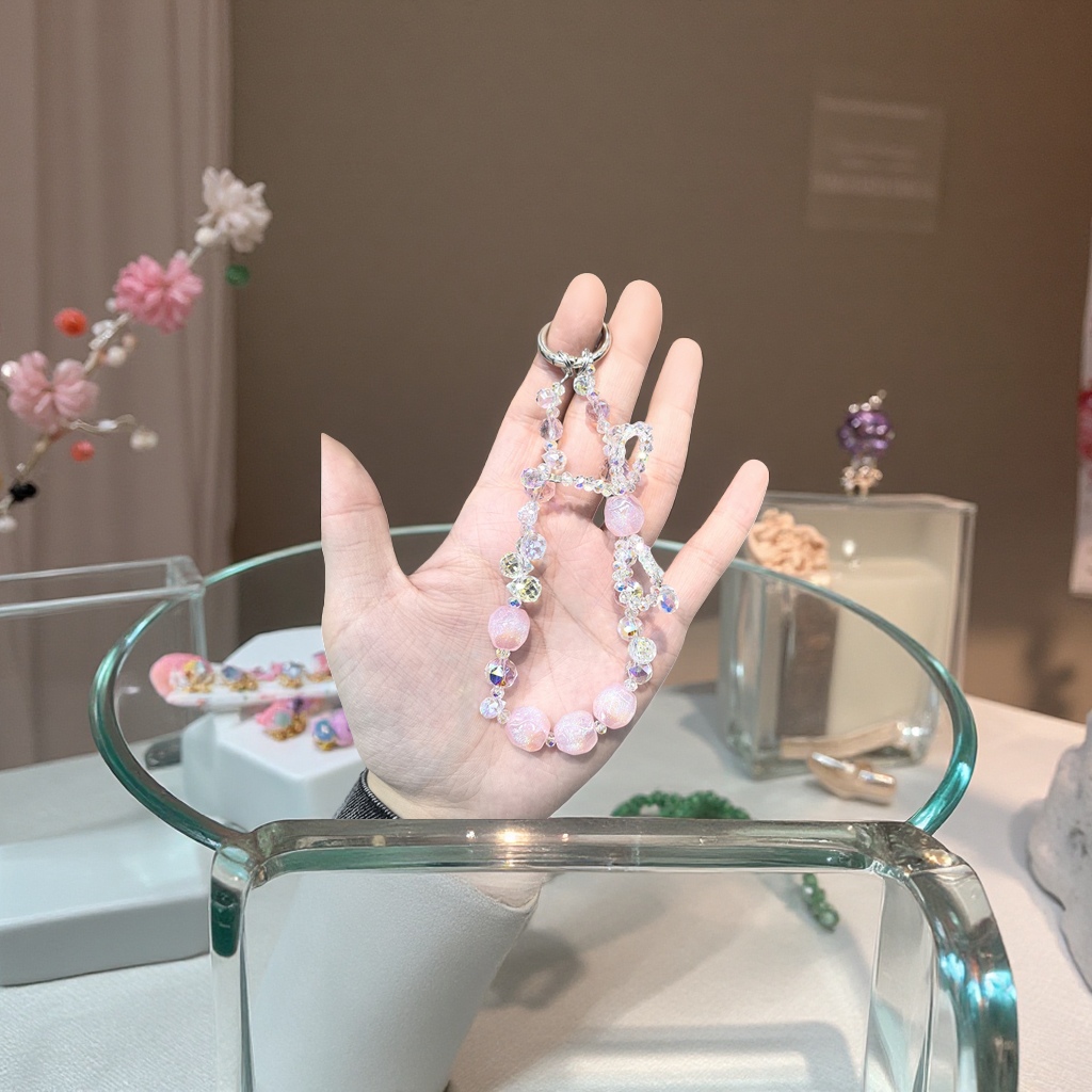 手链/红绳/手链女/水晶手串/沙金白底实物图