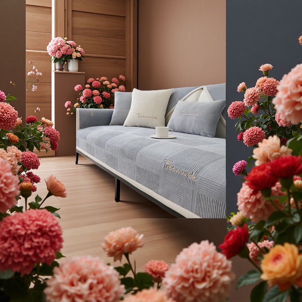 Plush comfortable sofa cushions, thickened warm seat cushions, casual home decoration Application Scenario