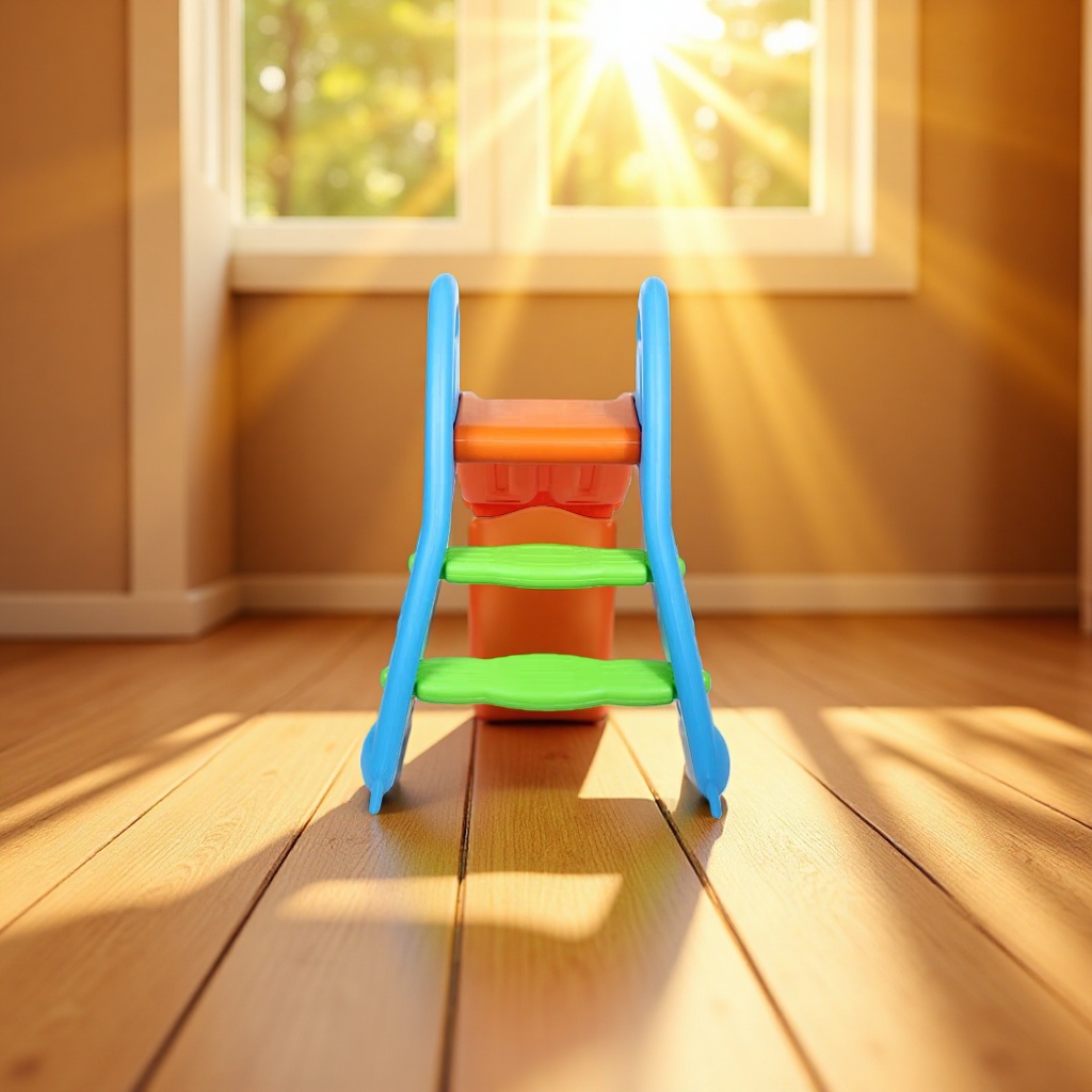 玩具儿童室内滑梯宝宝中性滑滑梯家用加厚小型婴儿滑梯组合塑料玩具产品图