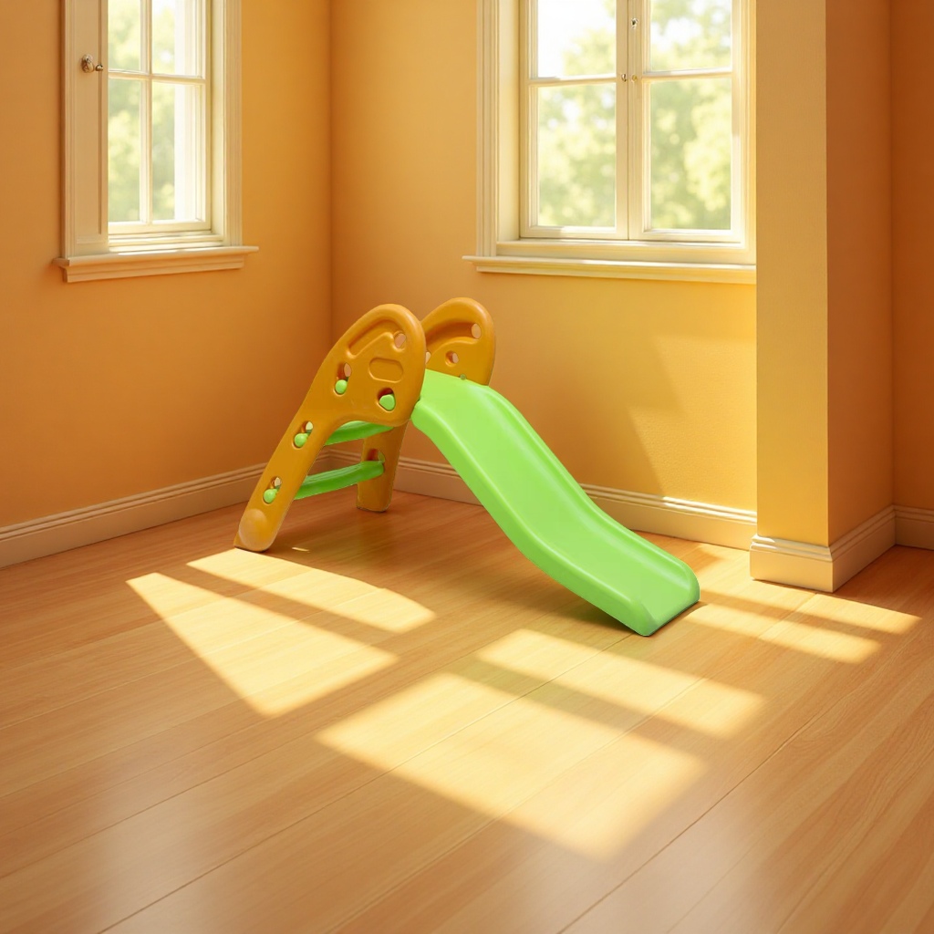 玩具儿童室内滑梯宝宝中性滑滑梯家用加厚小型婴儿滑梯组合塑料玩具白底实物图