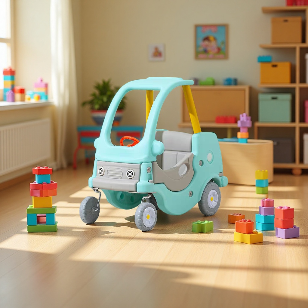 儿童学步车螃蟹早教启蒙玩具玩具箱益智开发智力