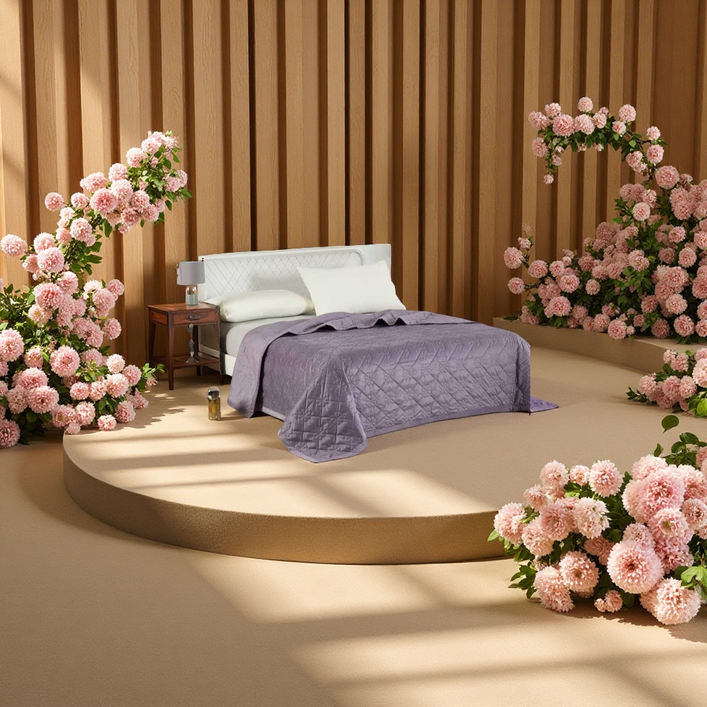 Four-piece bedding set, pure cotton breathable and comfortable sleeping home products
