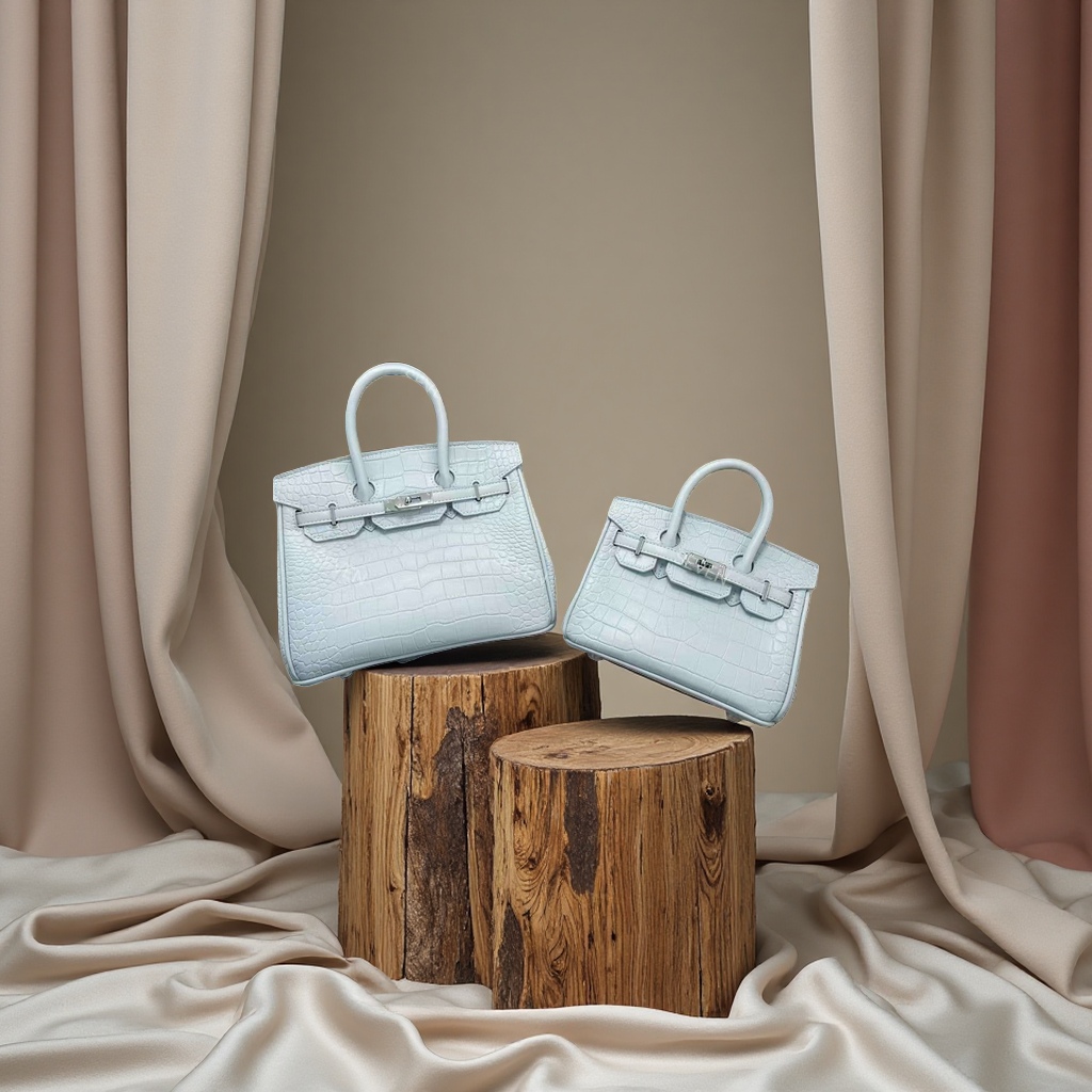 Crossbody bags, fashionable women's bags, snake skin bags details Picture