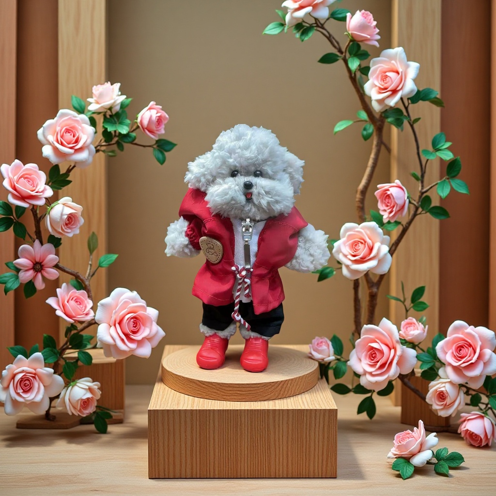 贵宾犬领养一只小狗幼犬宠物犬可爱小狗狗家养宠物