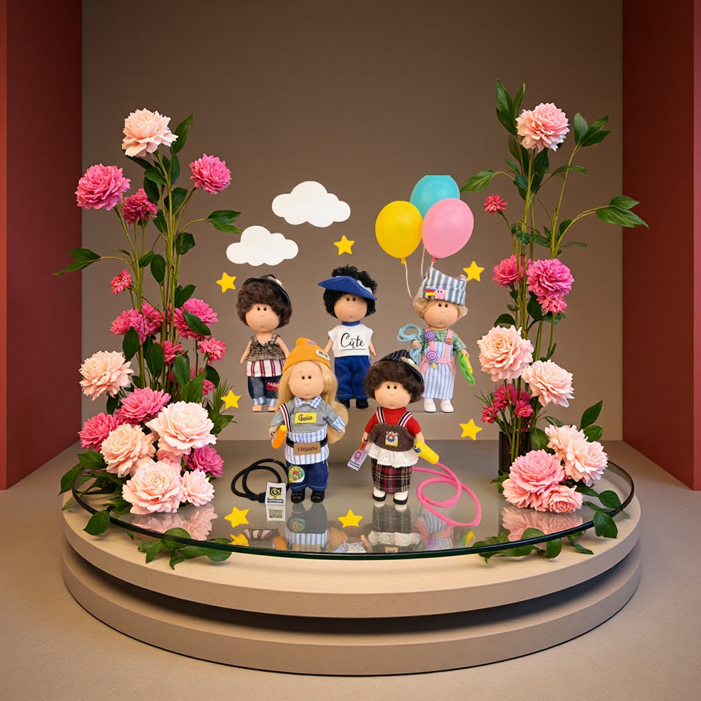 土豆娃娃可爱手办摆件儿童玩具生日礼物送朋友