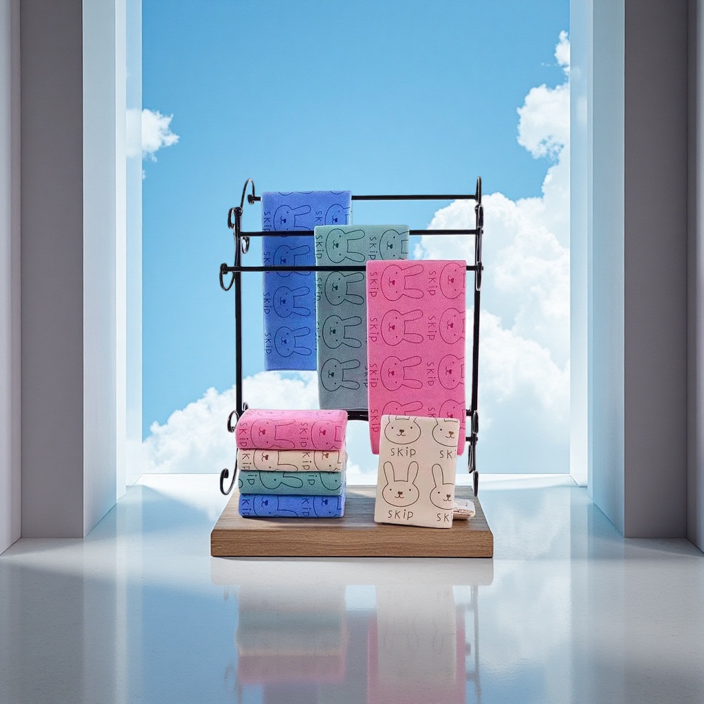 The towel gift box features high-quality, soft and highly absorbent towels as souvenirs details Picture