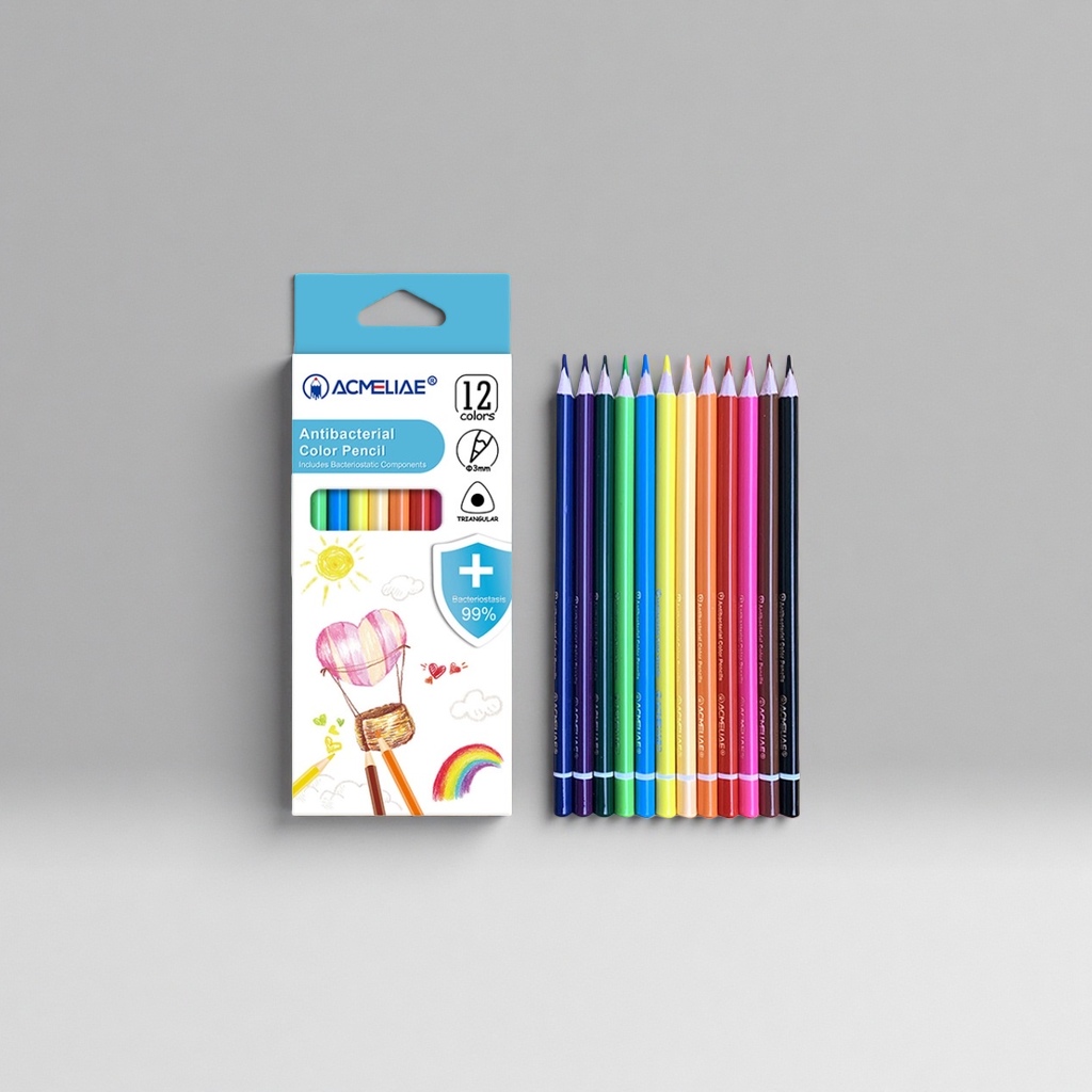 铅笔学生用美术绘画2B铅笔12支装盒装写字学习用品