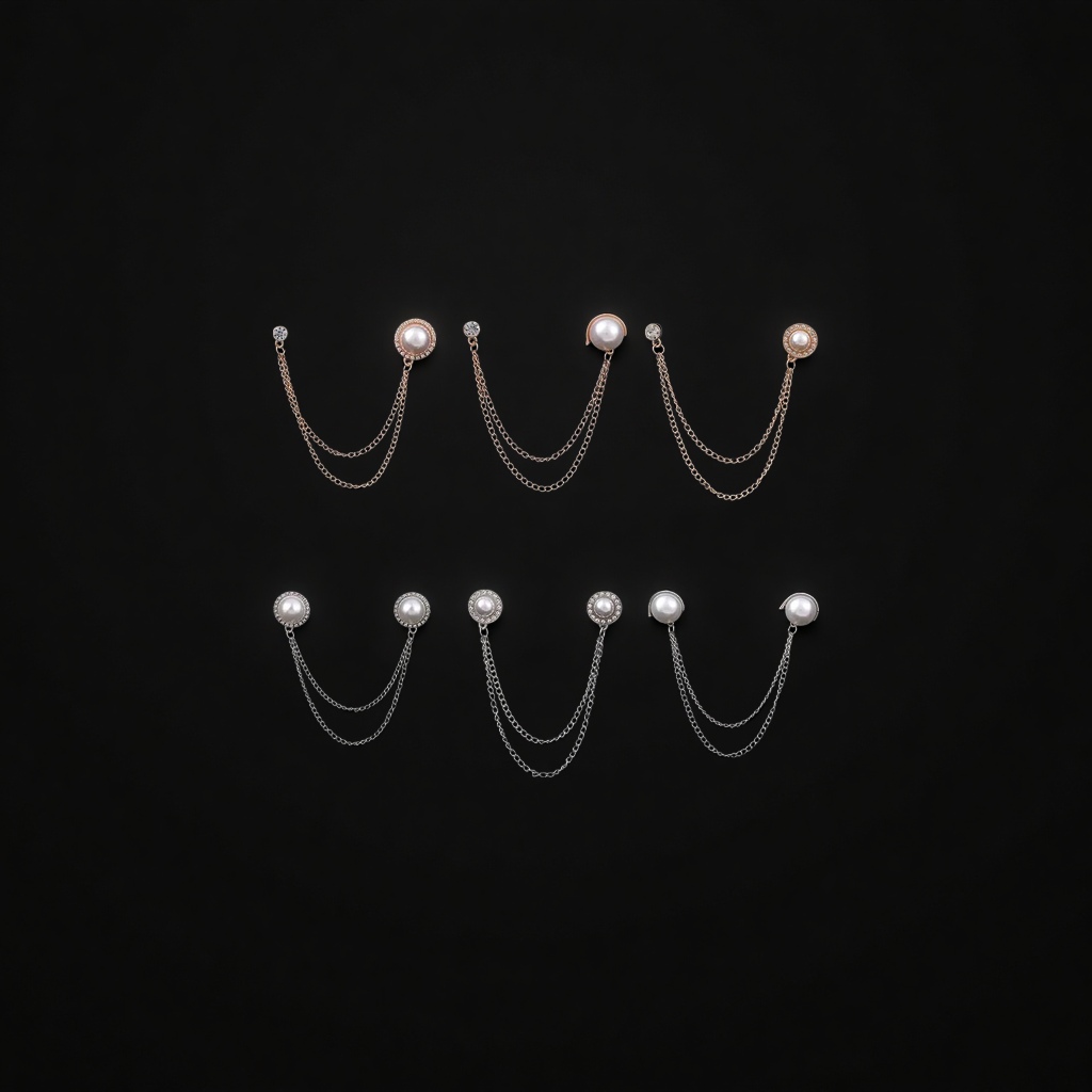 细链条/链子/不锈钢链条/链条/合金带钻链条产品图