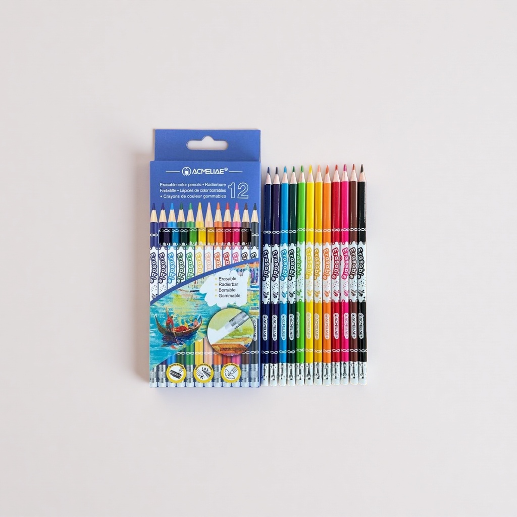 炫彩棒/水彩笔/粗头水彩笔/三层画笔套装/水彩画涂色画产品图