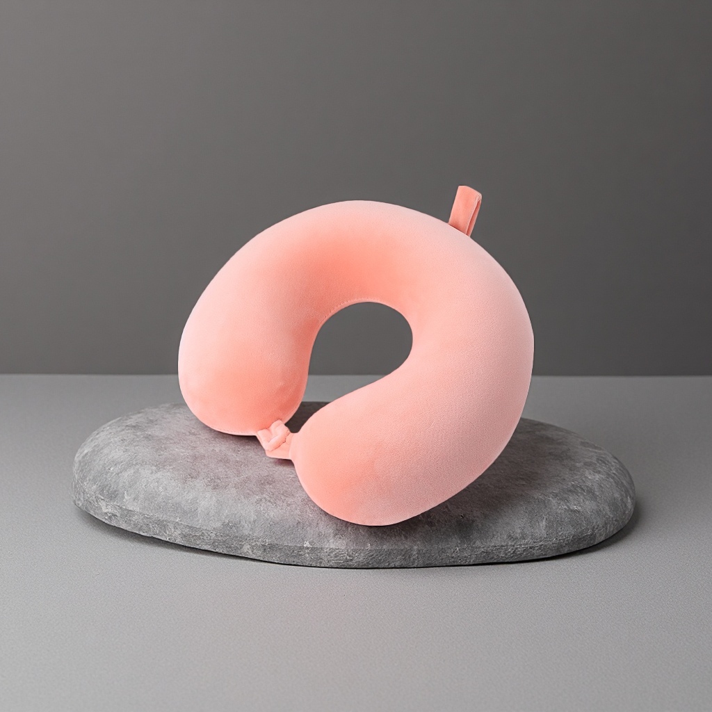 U-shaped pillow for neck protection, comfortable support pillow for office, nap, student dormitory and travel