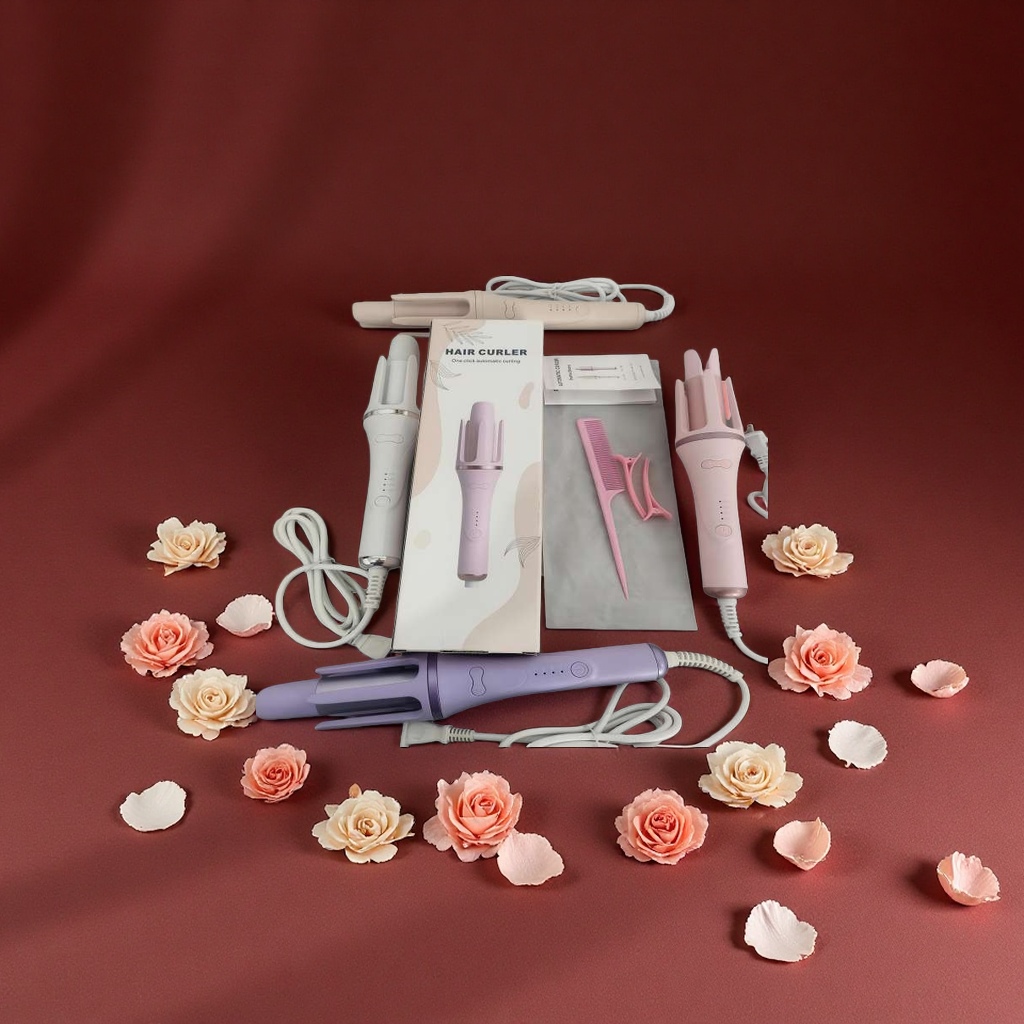 便携式卷发器 美型造型 一键定型 快速造型 多档调温