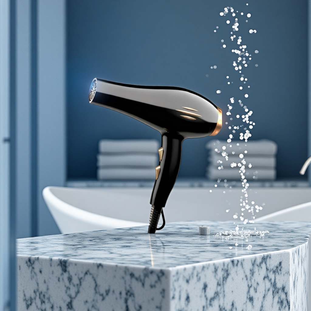 电吹风 吹风机电吹风 精致护发快速干发静音轻便