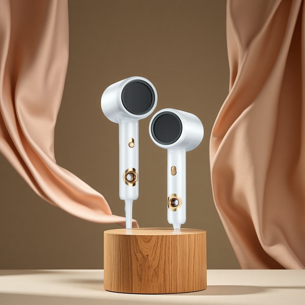 电吹风 吹风机电吹风 精致造型护发静音轻便大风力