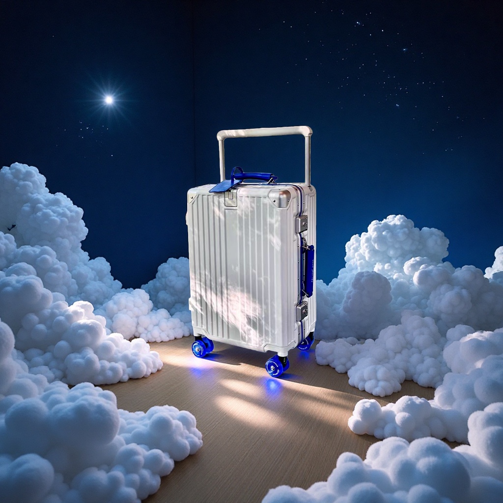 20-inch PC material swivel wheel suitcase Item Picture