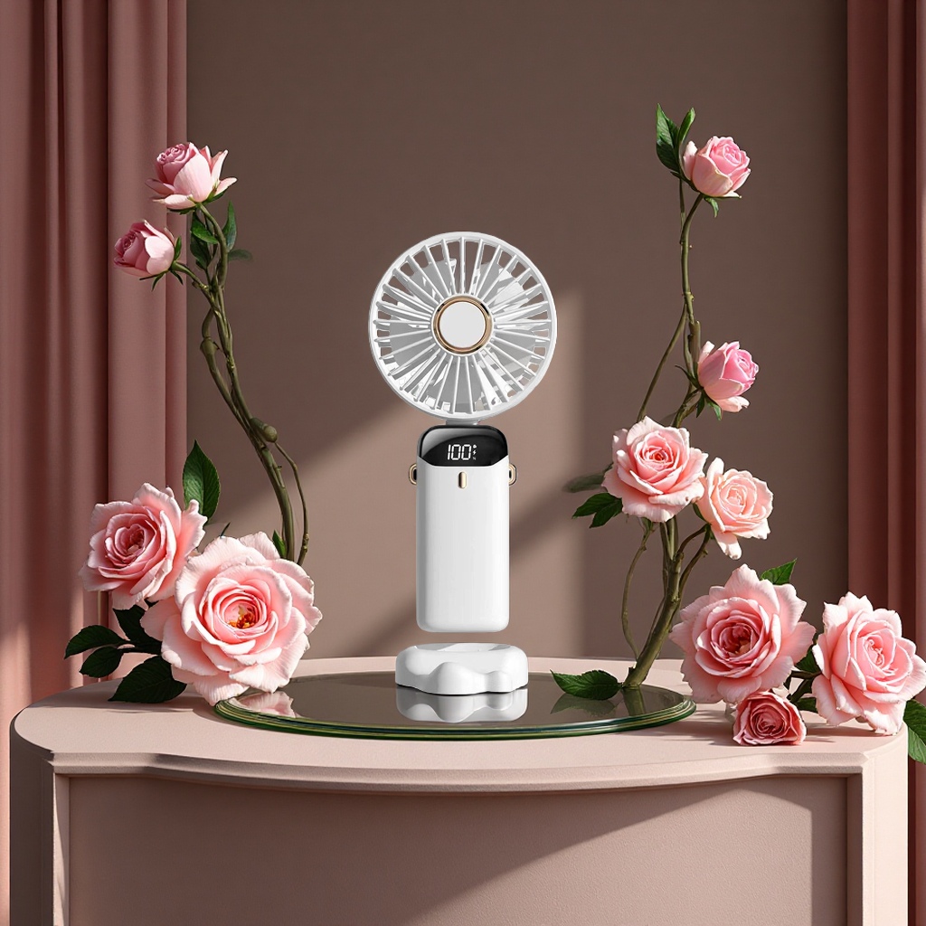 This small fan is a quiet and energy-saving household model with a power output of 200w and strong wind force, suitable for dormitories and offices