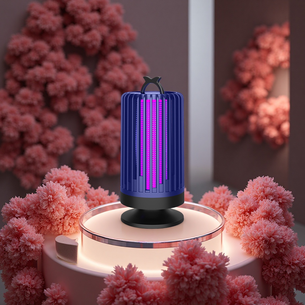 Household mosquito-killing lamp, high-efficiency silent mosquito repellent lamp, indoor special type, non-toxic and safe details Picture