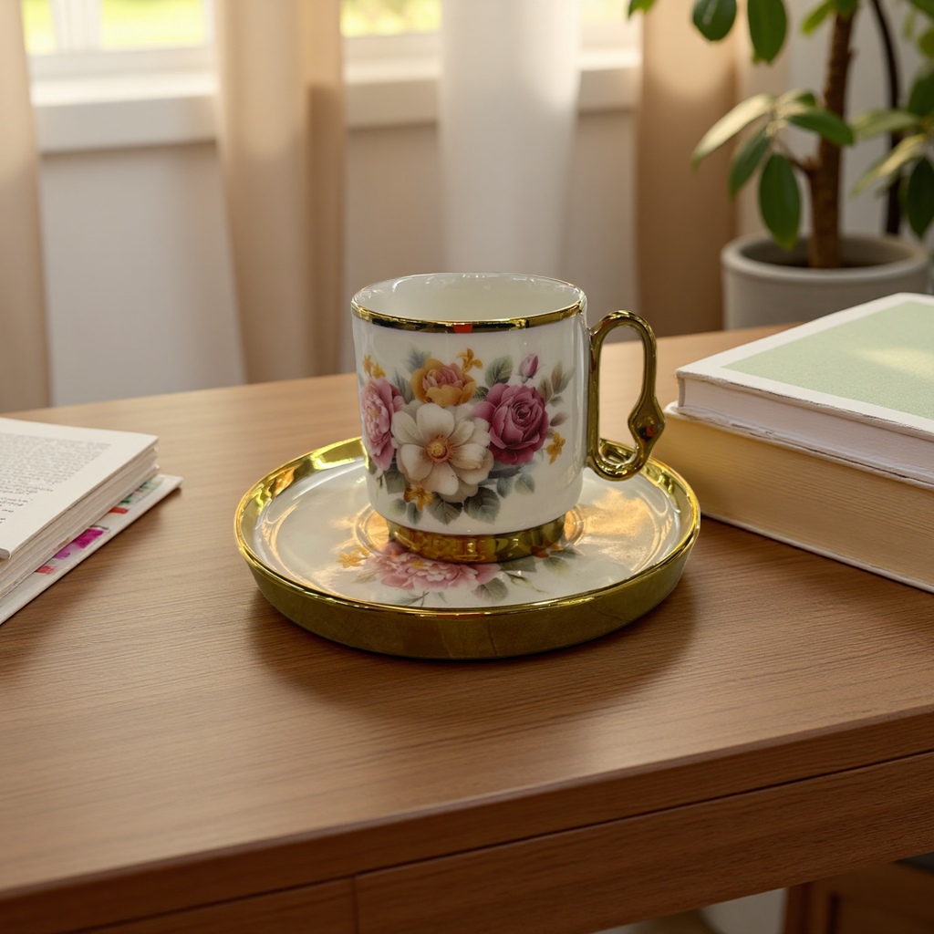 咖啡杯碟产品图