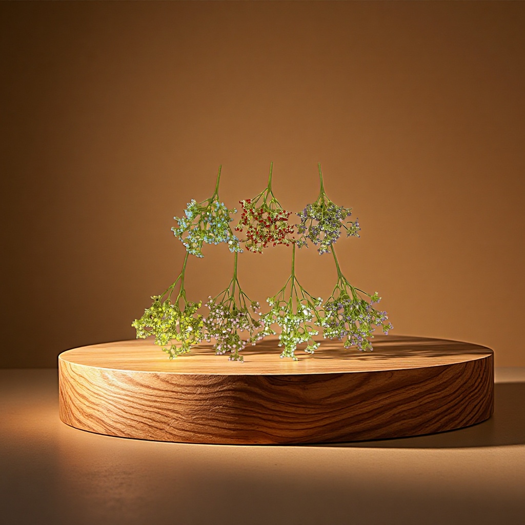 仿真花礼盒实物图