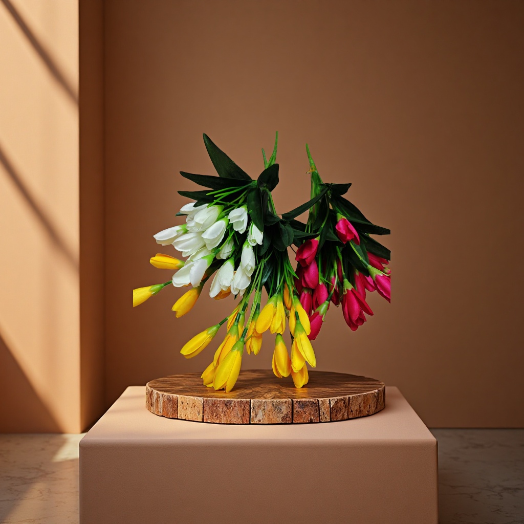 仿真花礼盒实物图