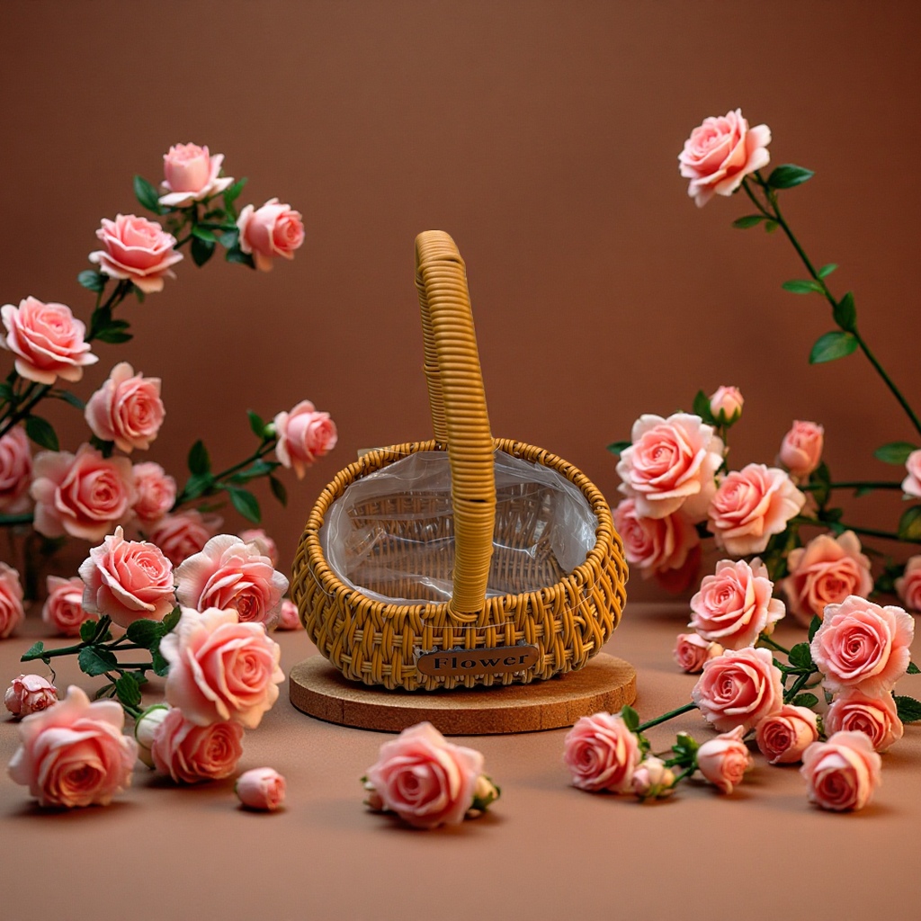 藤编收纳篮子大号懒人洗衣篮子多层编织篮子居家厨房收纳篮