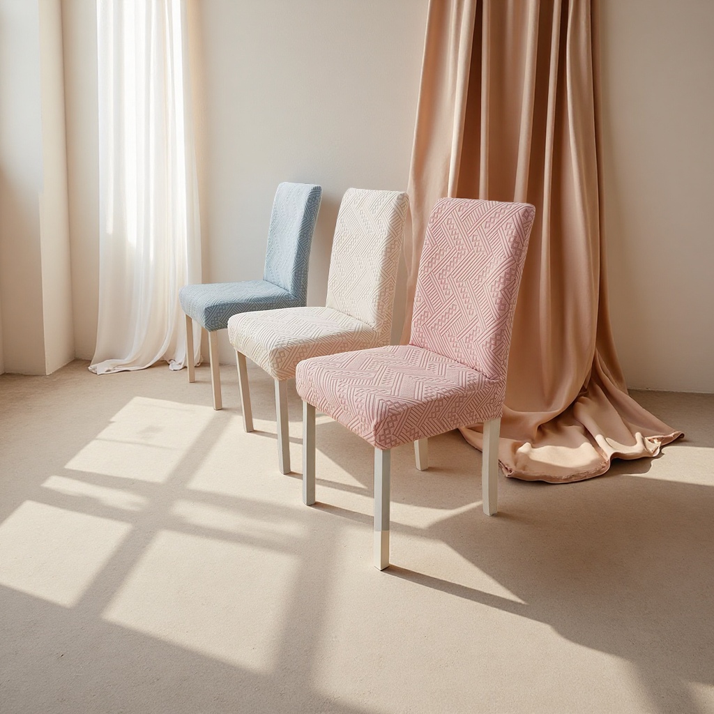 酒店椅套实物图