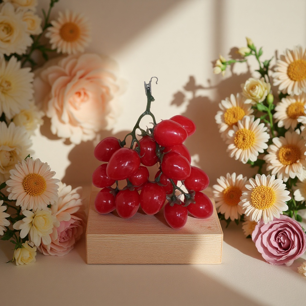 Cherry tomatoes, fresh fruits organically grown, red cherry tomatoes, sweet, crisp and juicy, family size 144047825 details Picture